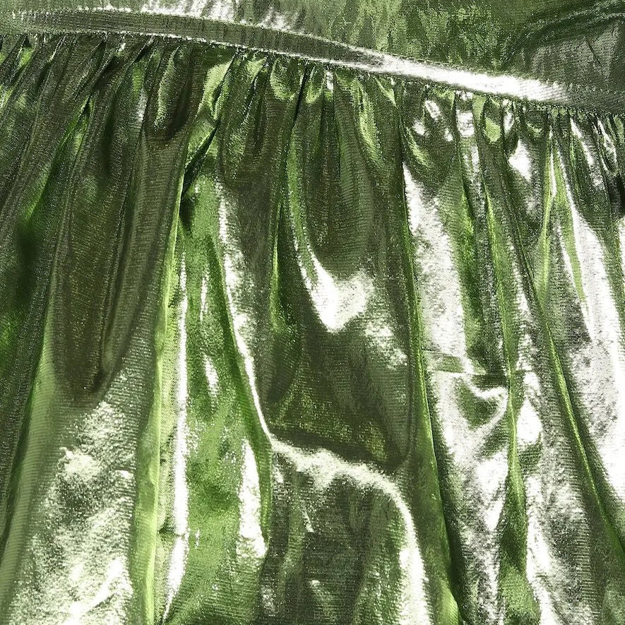 Rejina Pyo Kayla Gathered Lamé Top NWT US 6