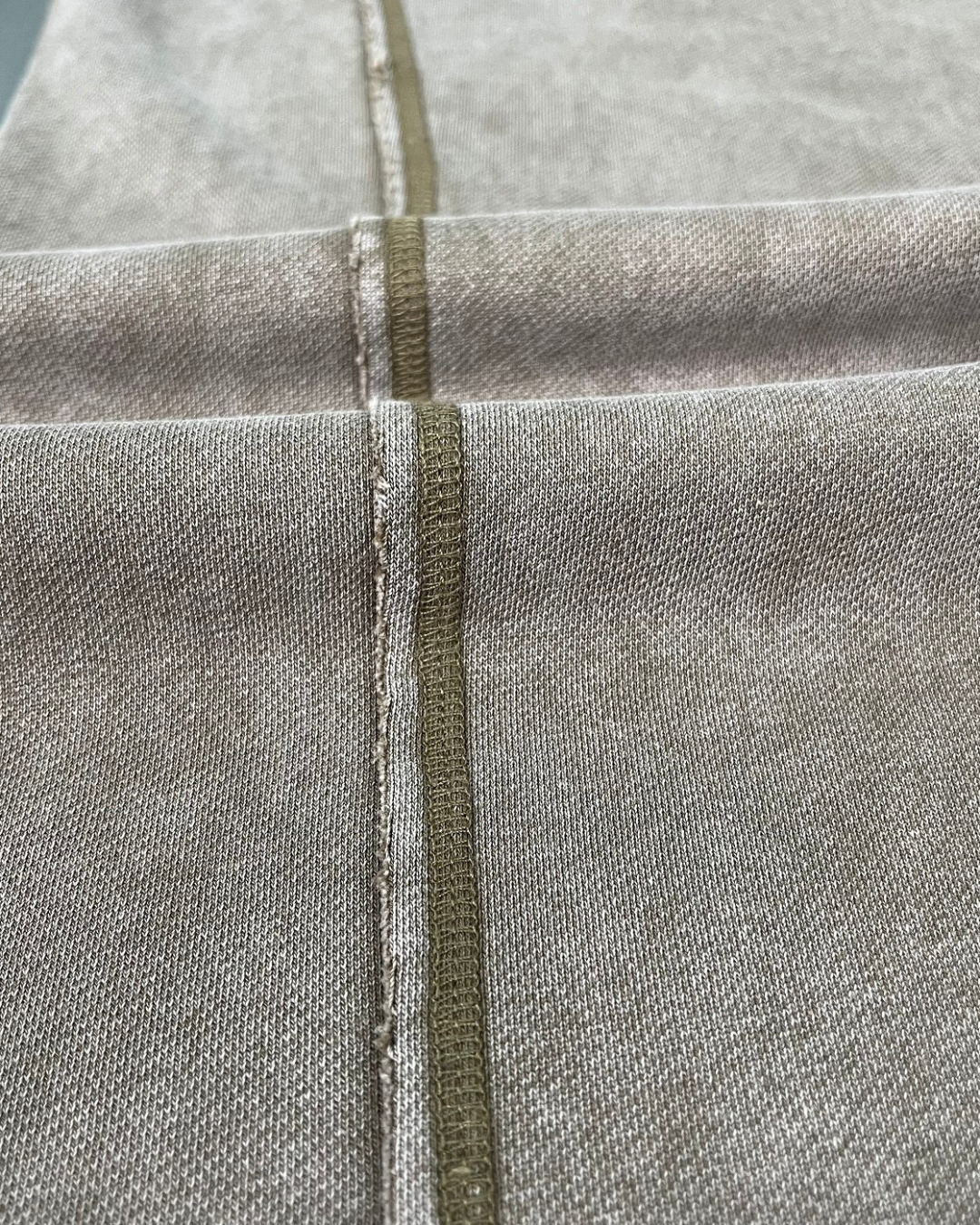 Unisex Acid Wash Wide-Leg Jogger Sweatpants | Vintage Grey
