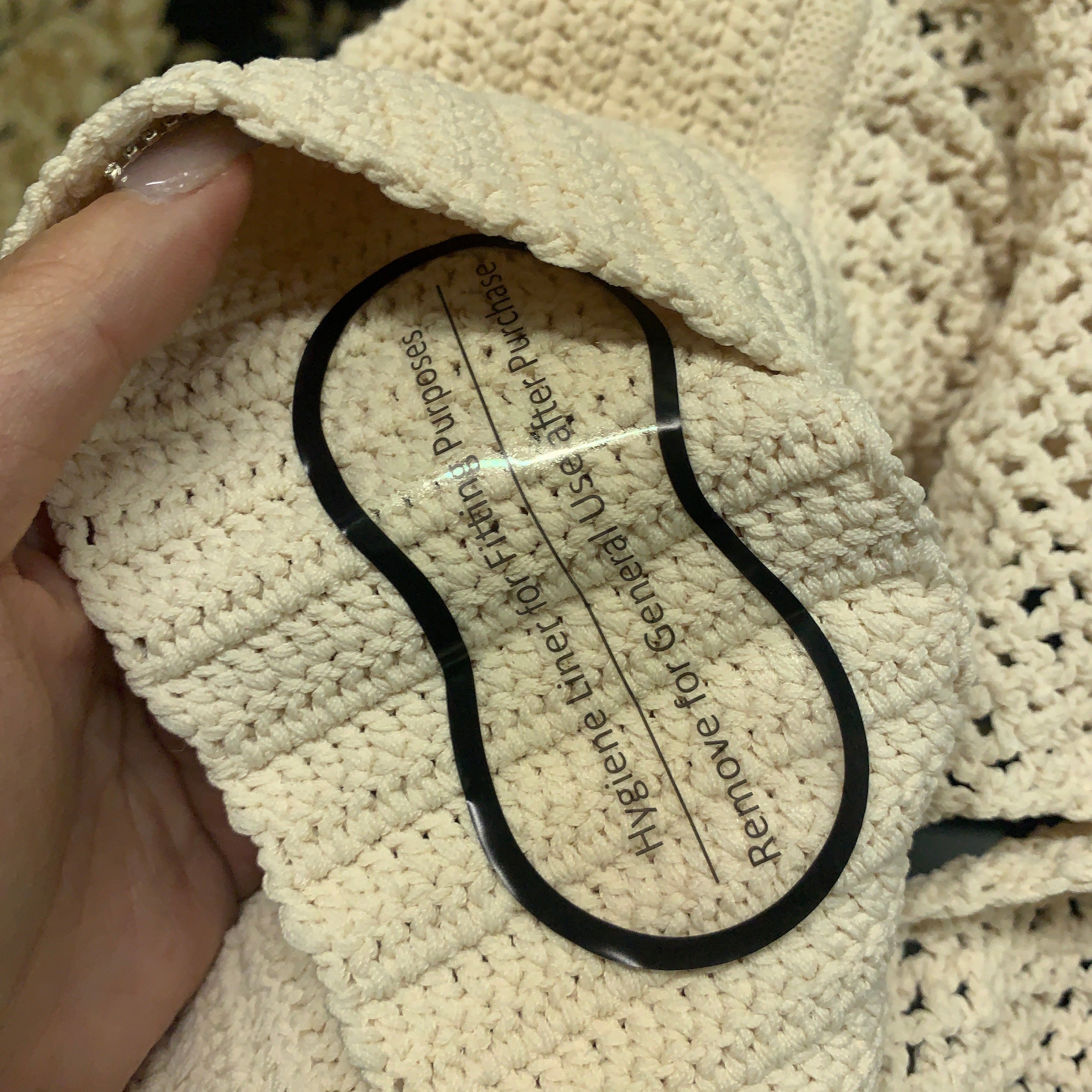 Dion Lee Crochet Knit Halter Neck Bodysuit in Ivory